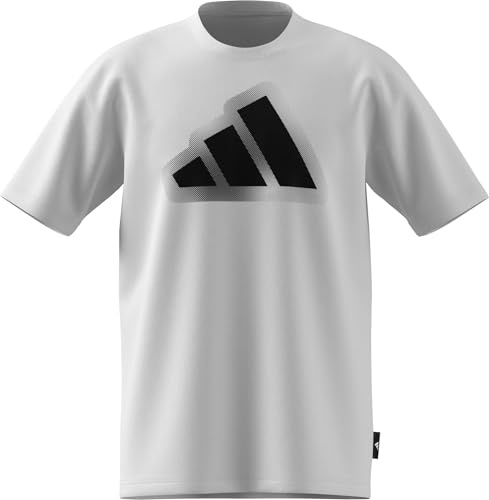 adidas Herren Modern Essentials Graphic Shirt, White, 4XL