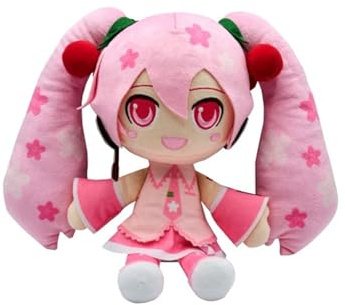 POPBuddies Hatsune Miku Sakura Miku CuteForme Plüsch, Pastellrosa