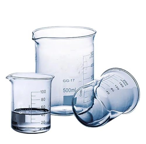 Laboratory 5ml- 2000ml Low Form Borosilicate Glass Beaker Boro 3.3 Glass Beaker (300ml)