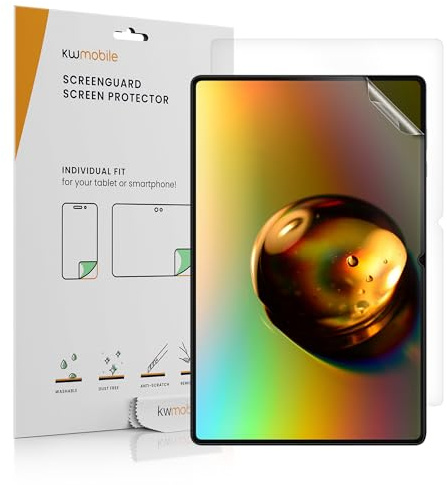 kwmobile 2x Protection écran Samsung Galaxy Tab S11 Ultra film écran - Set de film de protection plastique mat pour tablette