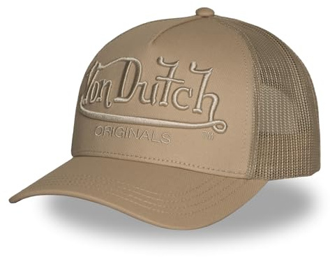 Von Dutch Originals Trucker Cap Truckercap Meshcap Basecap Baseballcap Damen/Herren - Snapback, mit Schirm, Schirm Frühling-Sommer Herbst-Winter Frühjahr
