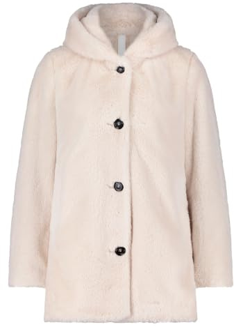 Betty Barclay Damen Plüschjacke mit Kapuze