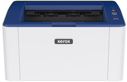 Xerox B110 Wireless Mono Laser Printer - Compact A4 Desktop Printer, Fast 20ppm, Mobile Ready, Home Office, Small Business, Student, Wi-Fi, Apple AirPrint