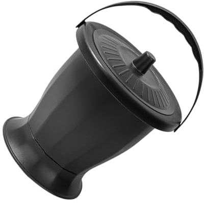 ERINGOGO Urinoir Portable Léger Couvercle Hermétique, Pot de Chambre Pratique pour Usage Domestique et Hospitalier, Toilette Portable pour Nuit et Voyage