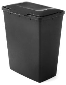 Addis 4-Piece 40 Litre Plastic Addis Essentials Bin, Black