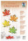 Ursus 21910099 - 3D Paper Dekoration Herbstlaub, Material für 24 Blätter, ca. 9,3 x 8,5 cm, 3 lagig, inklusive Bastelanleitung, ideal zum Dekorieren von Karten, Scrapbooking und Geschenken
