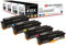 4 Original Reton Toner mit 25% mehr Inhalt kompatibel für HP 410X CF410X CF411X CF412X CF413X für HP Color Laserjet Pro MFP M477fdw M477fdn M477fn M477fnw M452dn M452nw M377dw