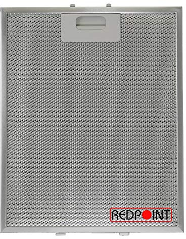 Filter Aluminium für Abzugshauben ELICA mm.260 x 320 x 9 anpassbar: A.E.G/NEFF/BAUMATIC/HOTPOINT/INDESIT/ELICA/TEKA