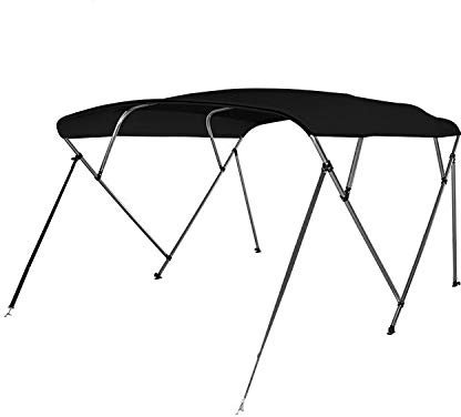 4-Stangen Bimini Top Breite 170-182cm Farbe schwarz