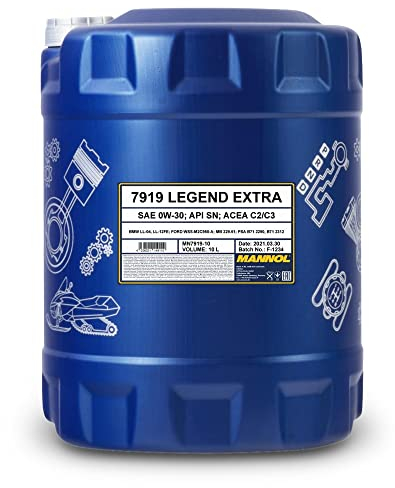 MANNOL 1 x 10 Liter, Legend Extra 0W-30 229.51 Motoröl