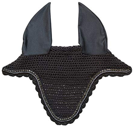 Kentucky Horsewear Stone & Pearl Long Fliegenohren, Größe:WB, Farbe Kentucky Horsewear:grau