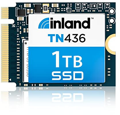INLAND TN436 1TB M.2 2230 SSD PCIe Gen 4.0x4 NVMe Unidad interna de estado sólido, SSD interno 3D TLC NAND para juegos, compatible con Steam Deck Microsoft Surface