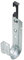 Xadnitu 1 5/16 Cable Support J Hook with W Clip, Heavy Duty Metal Wire Cable Support J-Hook Hangers for Attaching Ceiling Grid Wire Threaded Rod (20 Pack)