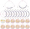 Esteopt Verstellbaren JGA Armbänder Set, Armband Team Braut, 12 Stück Frauen Team Braut Armbänder mit 12 Stück Jga Buttons Set, für Frauen JGA Accessoires Frauen für Junggesellinnenabschied