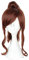 Anime Sailor Moon Kino Makoto Perücke Cosplay Kostüm Sailor Jupiter Frauen Hitzebeständige Kunsthaar Halloween Party Perücken