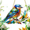 Outfany Spirit Birds | Kolibri-Sonnenfänger zum Aufhängen am Fenster | Kolibri-Sonnenfänger für Innen- und Außenfenster | Geflügelte Kardinal-Sonnenfänger aus Acryl zum Aufhängen Ornamente