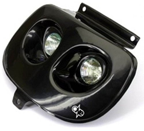 one by Camamoto cod. 77201311 Masque de Phare Noir Pour MBK Booster/Yamaha bw's de 1994 à 2003 de one