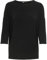 ONLY Women's Onlglamour 3/4 Top Jrs Noos T Shirt, Black (Black Black), L UK