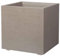DEROMA Pot de fleurs a réserve d'eau Cubo Gravity - 39 x H 39 cm - 40 L - Taupe