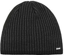 Eisbär Alex XL Mütze Herren & Damen schwarz - Wintermütze aus Merino-Mix (mulesingfrei) - Klassisches Design, Warm & Atmungsaktiv - Perfekt für Outdoor, Ski & Alltag - Für größere Kopfgrößen