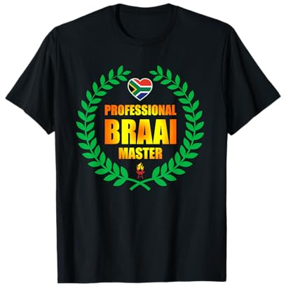 South African Braai Master Professional Saffa Grill T-Shirt
