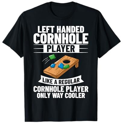 Cornhole Brett Spiel Taschen Spieler T-Shirt