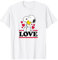 Erdnüsse - Valentinstag - Snoopy & Woodstock Love T-Shirt