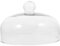 Housoutil 10 inch Cake Dome Cover, Glass Cake Dome for Dessert Cheese, Dust- Proof Cloche Dome Cake Display Stand Cover Food Tent