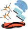 GYing Kit d'accessoires de rechange pour aspirateur robot Laresar Grande 1, 4 brosses latérales + 4 filtres HEPA + 1 brosse principale + 2 chiffons de serpillère