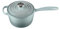Le Creuset Cacerola de hierro fundido esmaltado, 1.75 cuartos de galón, sal marina