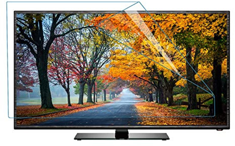 HAMIMI 40-46 Zoll Anti-blaues Licht Monitor Tv Displayschutzfolie, Anti-myopie Antireflexionsrate Bis Zu 90%, Blöcke Uv-und Blaulicht Von 380 Bis 480 Nm, Für LCD, Led, OLED,Matte-46in(1017X570) mm