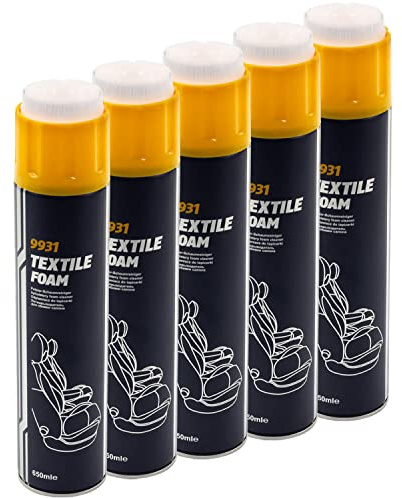 Polsterreiniger Textilreiniger Textile Foam MANNOL 5 X 650 ml