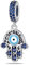 LNQOBU Charms Abalorios para Pulseras 925 Plata Esterlina Ojo del Diablo Pulseras plata Mujer