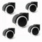 BIRLD Set di 5 Ruote Senza Stelo per Sedia Ufficio, 50mm Rinnova Raccordi Ruote per Sedia Silenziosa Ruota per Sedie da Gioco Rotelle in Poliuretano (Color : A)