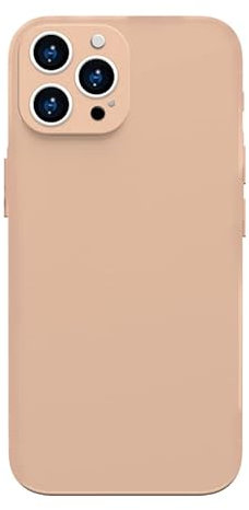 iPhone 11 Pro Liquid Silicone Gel Slim 5.8-Inch TPU Case with Camera Lens Protector Shock Proof Rubber Anti Scratch Resistant Bumper FULL CAMERA Protection Cover Design for iPhone 11 Pro (PEACH PINK)