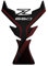 Paraserbatoio.it Aufkleber aus Harz, 3D-Effekt, kompatibel mit Kawasaki Z650 (Metallic Spark Black - Metallic Flat Spark Black, Tankschutz)