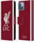 Head Case Designs Officially Licensed Liverpool Football Club Home Kit 2023/24 Leather Book Wallet Case Cover Compatible With Apple iPhone 13
