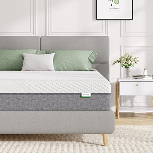 Novilla Matratze 90x200cm H3 Gel Memory Foam Kaltschaummatratze 7 Zonen Schaumstoff Rollmatratze Atmungsaktiv Unterstützend Bewegung Isolierung Oeko-Tex 16cm, Weiß