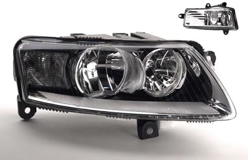 Johns, Scheinwerfer Halogen passend für Audi A6 4F 10/2008-03/2011 H7 H15 Re. + Nebel.