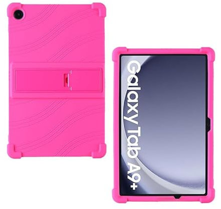 ORANXIN Custodie per Samsung Galaxy Tab A9+ Silicone Antiurto Regolabile Supporti Guscio di gomma Protettivo Custodie morbide per Samsung Galaxy Tab A9+ X216 / X210 / X215 Tablet 11 Pollice