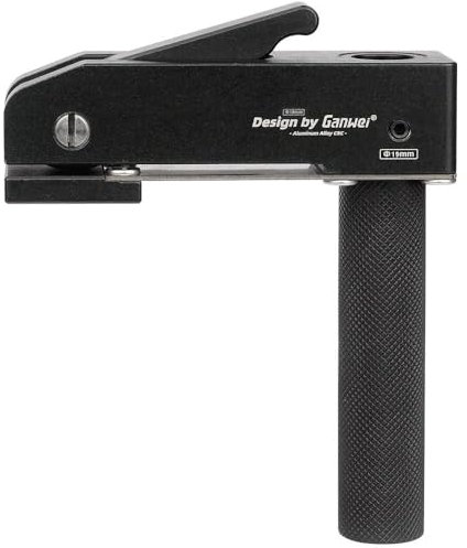 1 Stück Niederhalter Werkbank, 19mm Aluminiumlegierung Hundeloch Schnell wirkende Holzbearbeitung Verstellbare Schreibtischklemme (Standard)