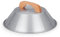 Craft Wok Tapa de cúpula para woks de 14 pulgadas (35-36 cm) con forma de cúpula tradicional con cubierta de mango de madera para woks asiáticos de 14 pulgadas / 732W3