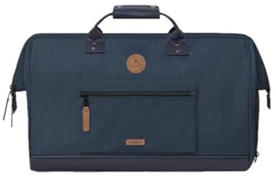 CABAIA - Reisetasche Duffle Adventurer Port Antonio 40L - Handgepäck 45x30x29 cm - Wasserabweisend & Vegan - 2 Taschen - Schuhfach - Weekender & Sporttasche für Damen & Herren - Blau