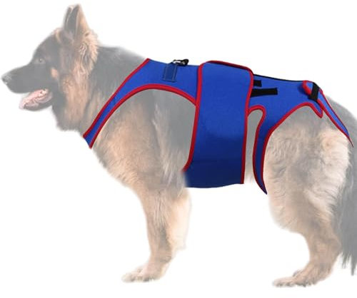 Rückenbandage für Hunde | Rückenbandage für Hunde | Haltbare und bequeme Lendenwirbelstütze mit integrierten Knorpelstreifen, erhältlich