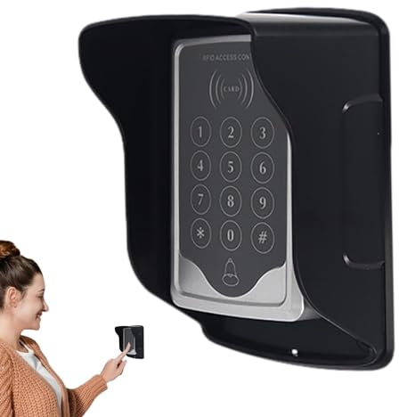 Ring Doorbell Cover - Ring Doorbell Cover Replacement | Weatherproof Doorbell Cover | Rainproof Doorbell Cover | Waterproof Wireless Doorbell Cover for Outside Door | Video Fingerprint Machine