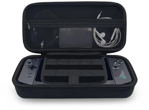 Hard Carrying Case Bag for Lenovo Legion Go Handheld, Charger, Pocket for Large 65W Battery Pack