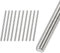 HiPicco M6 x 25mm Fully Threaded Rod & Studs, 304 Stainless Steel Right Hand Threads Rods, M6-1 Thread Pitch for Anchor Bolts, Clamps, Hangers and U-Bolts 10pcs