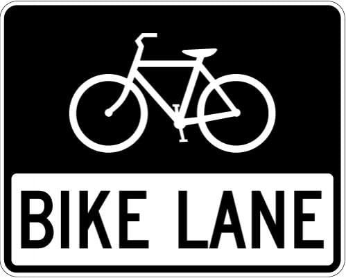 Panneau De Signalisation Pour Piste Cyclable Réglementation De La Circulation Panneau D'Avertissement Affiche Étain Vintage Plaque Metal Rétro Métal Mur Affiche Pour Chambre Parc Cuisine M