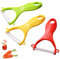 Vegetables Peeler Advanced Ceramic Peeler Plastic Handel-Sharp Rust Prevention -Set of 3