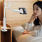 nediea Gooseneck Phone Holder For Bed, Flexible Phone Holder for Magsafe, Magnetic 35.43 Length Lazy Arm Stand With 360 Rotation Mini Clamp Mount, Compatible with iPhone 16 15 14 13 12 Series